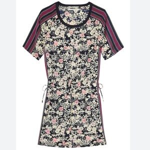 Scotch & Soda Floral tunic cinch waist dress. Size one.